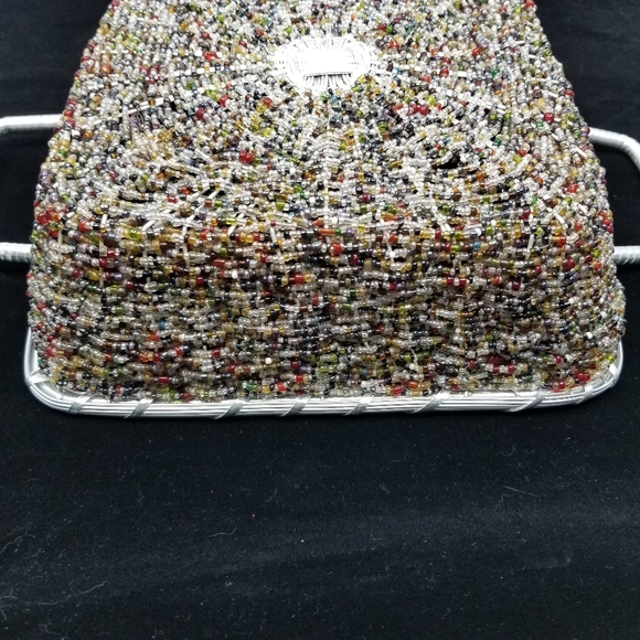 Handmade Square Aluminum Seed Bead Wire Basket - Picture 8 of 12